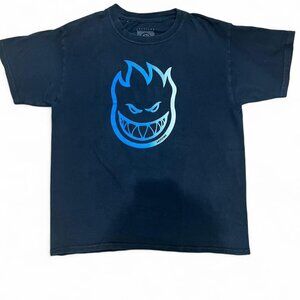 Black Spitfire Skateboards Tee